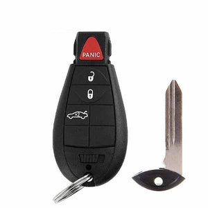 (2) 2008-2012 Chrysler Dodge / 4-Button Fobik Key