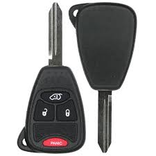 Jeep / Chrysler / Dodge 2004-2008 / 4-Button Remote Head Key